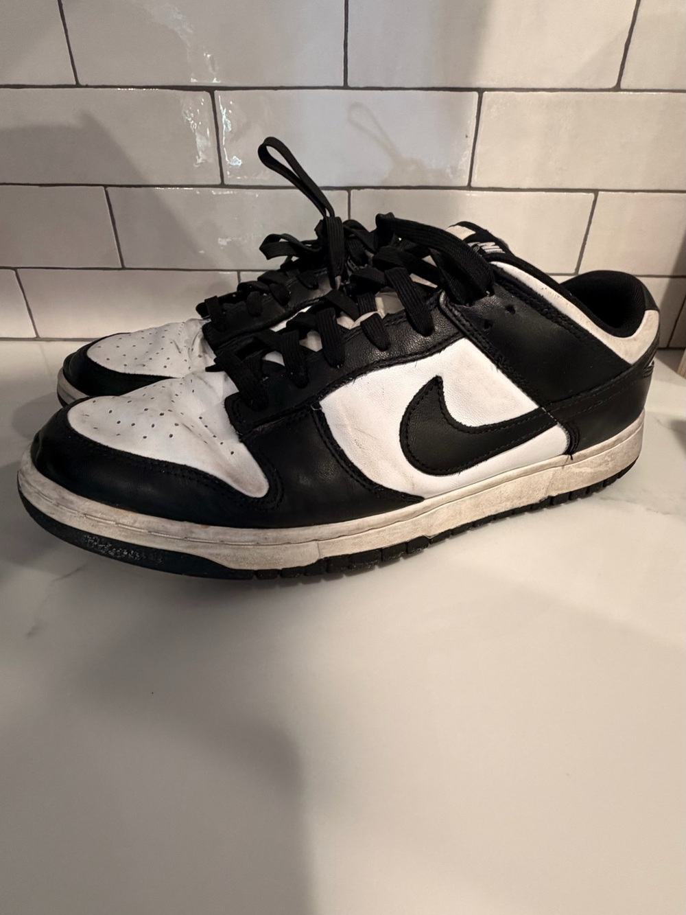 Nike men’s Panda Dunks size 13